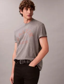 Relaxed T-shirt met grafisch Varsity-logo