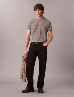 Relaxed T-shirt met grafisch Varsity-logo