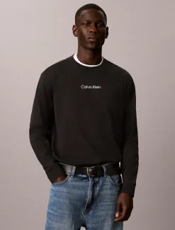 Relaxed T-shirt met lange mouwen