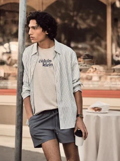 Relaxed T-shirt met logo