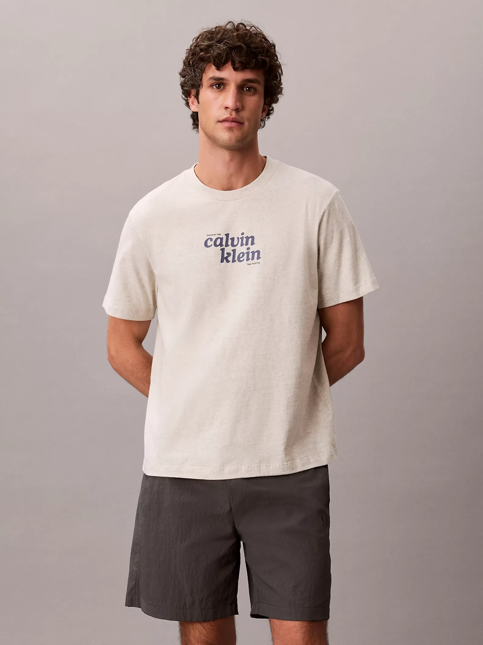 Relaxed T-shirt met logo