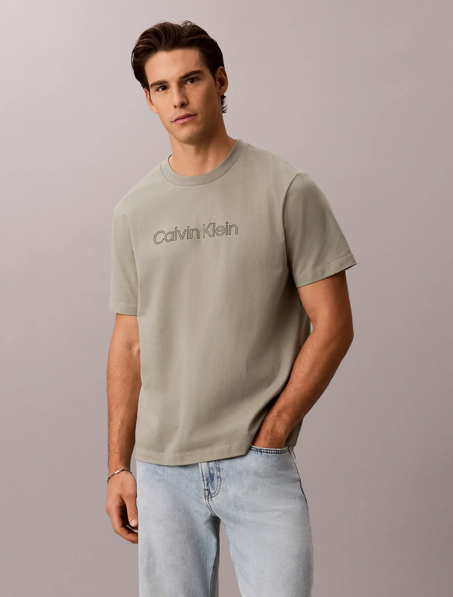Relaxed T-shirt met logo