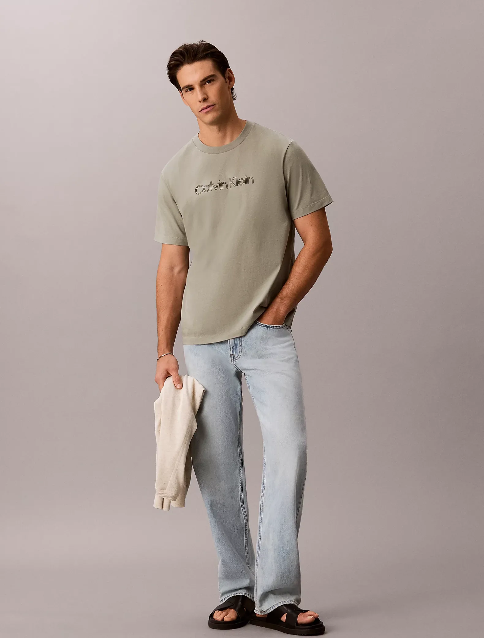 Relaxed T-shirt met logo