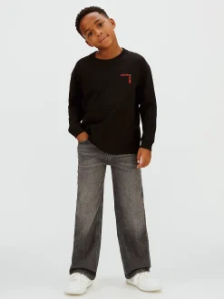 Relaxed T-shirt met logo