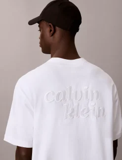 Relaxed T-shirt met logo-applicatie