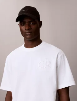 Relaxed T-shirt met logo-applicatie