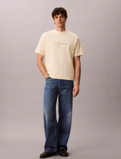 Relaxed T-shirt met logo-applicatie
