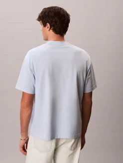 Relaxed T-shirt met logo-applicatie