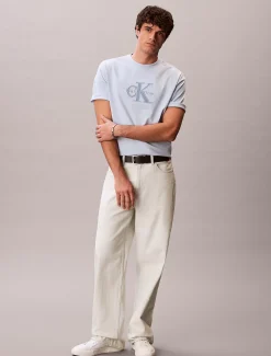 Relaxed T-shirt met logo-applicatie