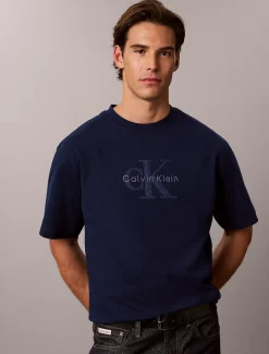 Relaxed T-shirt met logo-applicatie