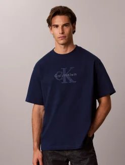 Relaxed T-shirt met logo-applicatie