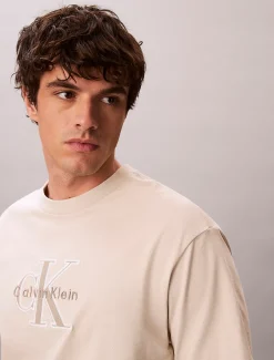 Relaxed T-shirt met logo-applicatie