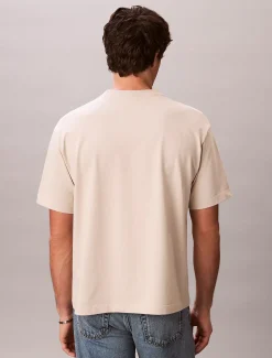 Relaxed T-shirt met logo-applicatie