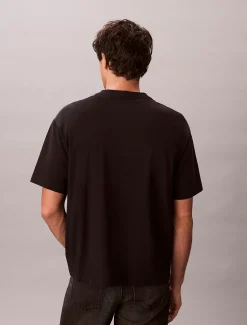 Relaxed T-shirt met logo-applicatie