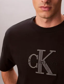 Relaxed T-shirt met logo-applicatie