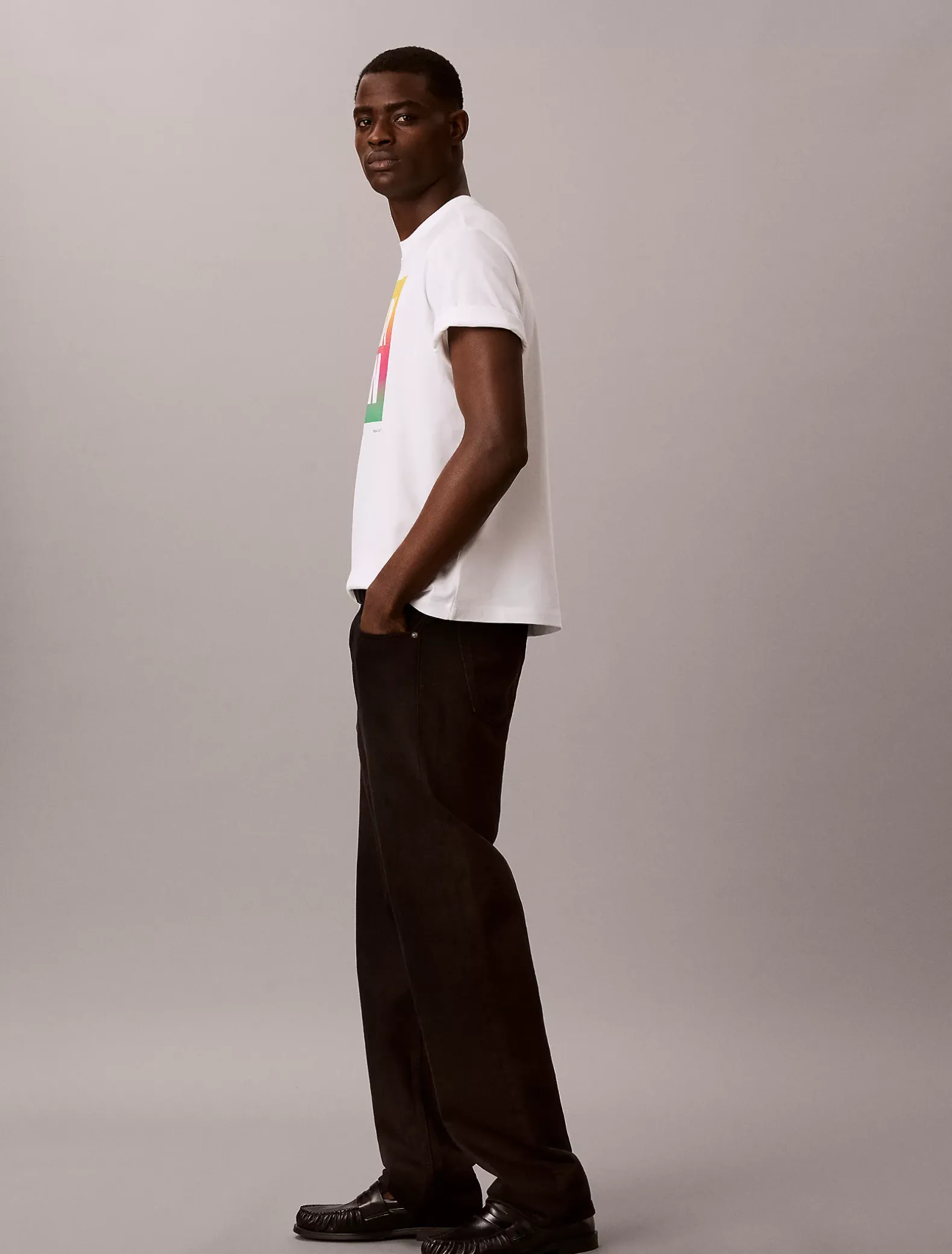 Relaxed T-shirt met logo - Pride