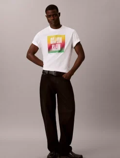 Relaxed T-shirt met logo - Pride