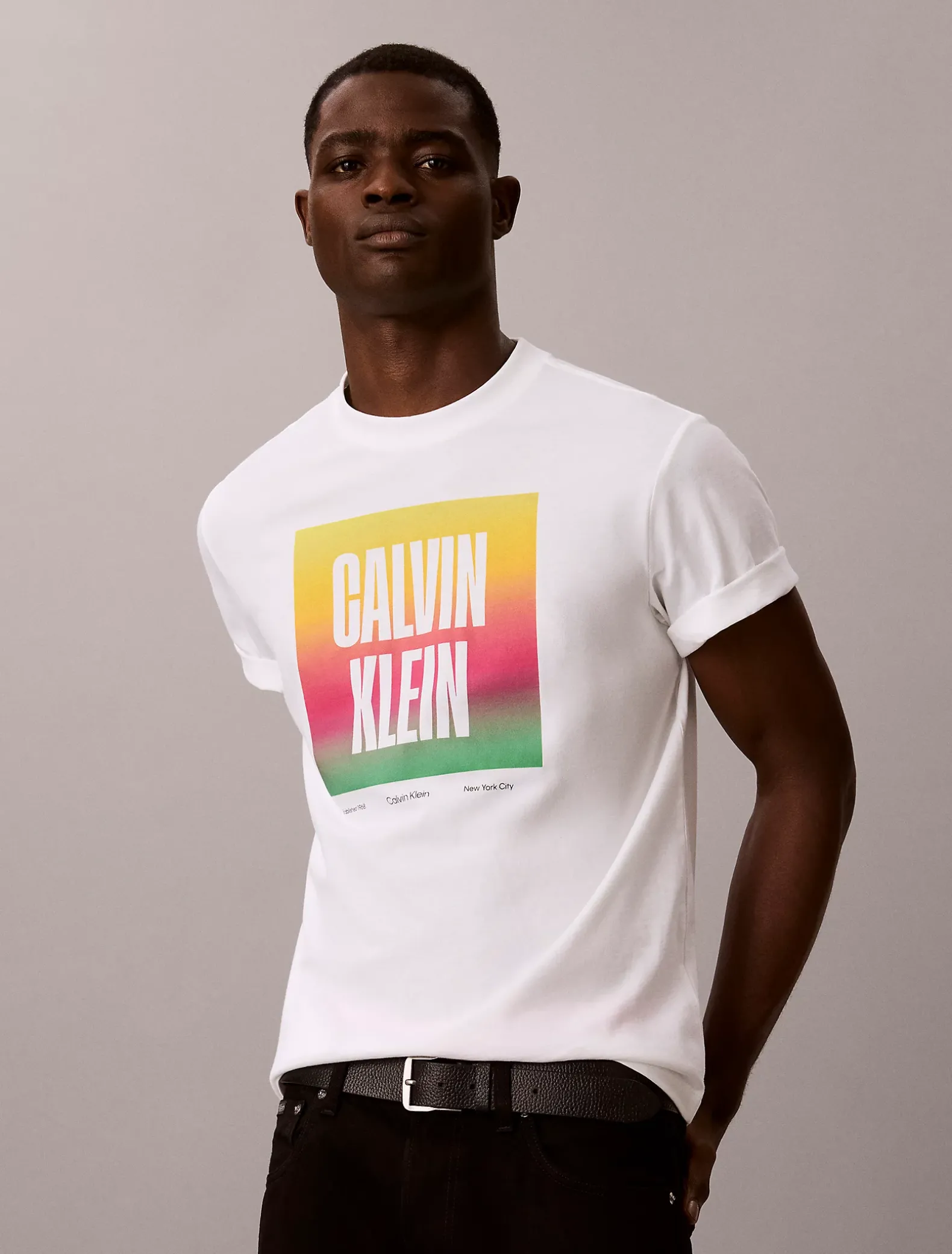 Relaxed T-shirt met logo - Pride