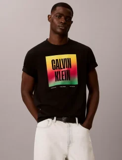 Relaxed T-shirt met logo - Pride