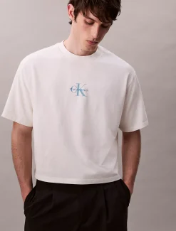 Relaxed T-shirt met monogram