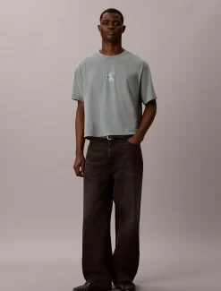 Relaxed T-shirt met monogram