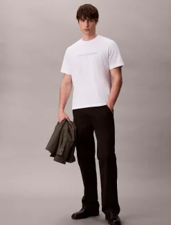 Relaxed T-shirt met vet grafisch logo