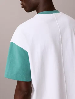 Relaxed Varsity-T-shirt met logo