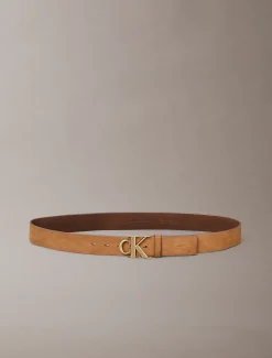 Riem met suède logogesp