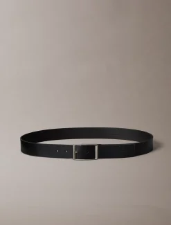 Riem van getrommeld leer
