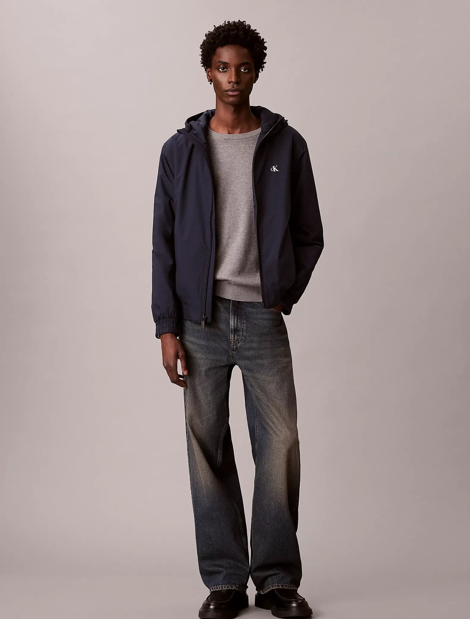 Ripstop jack met capuchon