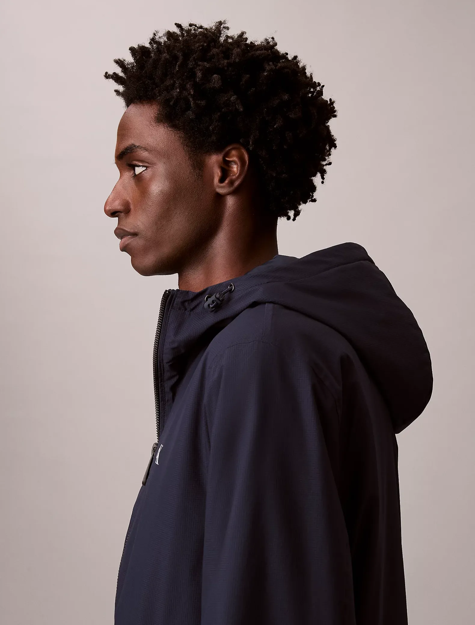 Ripstop jack met capuchon