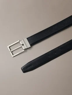 Saffiano volnerf leren riem