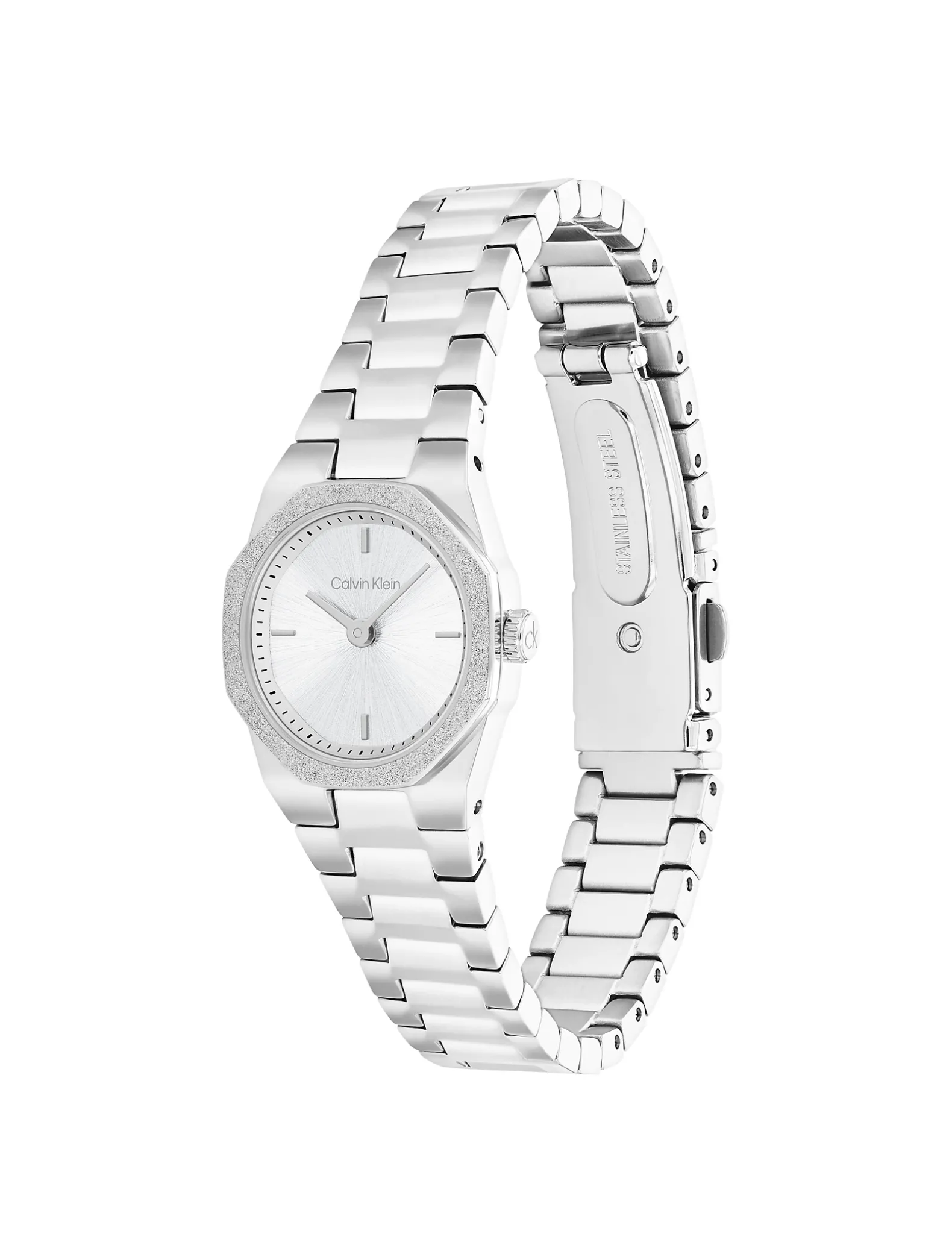Sculpted Geometric-armbandhorloge
