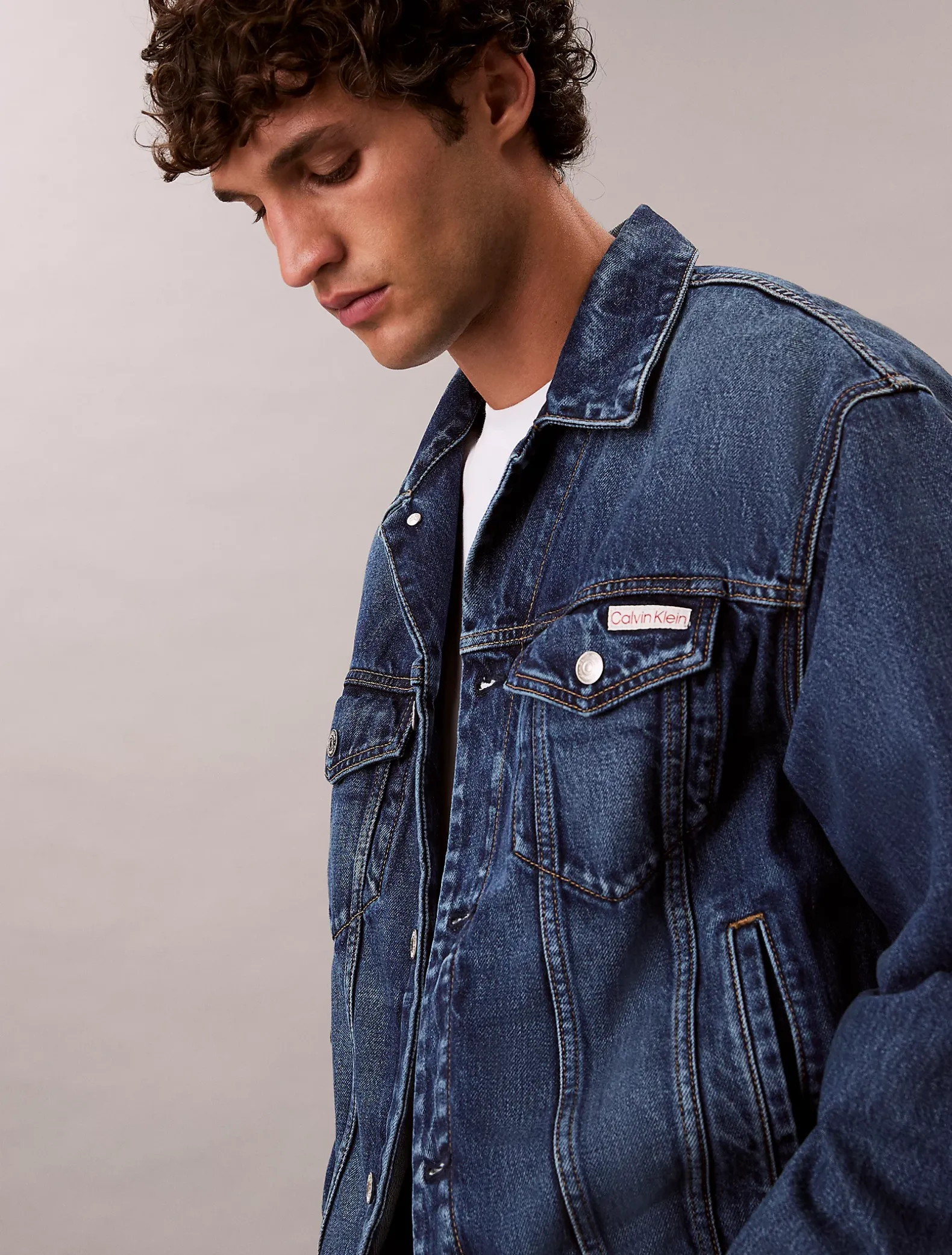 90's denim truckerjack