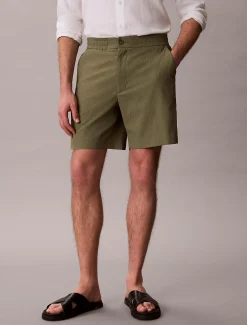 Seersucker korte broek