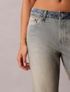 Selvedge relaxed bootcut jeans