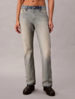 Selvedge relaxed bootcut jeans
