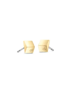 Set met 2 paar kristallen oorbellen knopjes