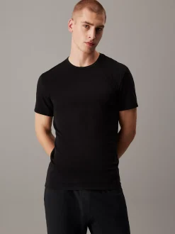 Set van 3 slanke T-shirts - Icon Cotton Microfibre Stretch