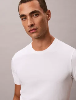 Set van 3 slanke T-shirts - Icon Cotton Microfibre Stretch