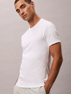 Set van 3 slanke T-shirts - Icon Cotton Microfibre Stretch