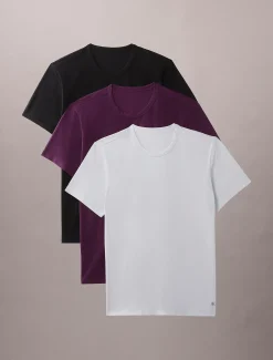 Set van 3 slanke T-shirts - Icon Cotton Microfibre Stretch