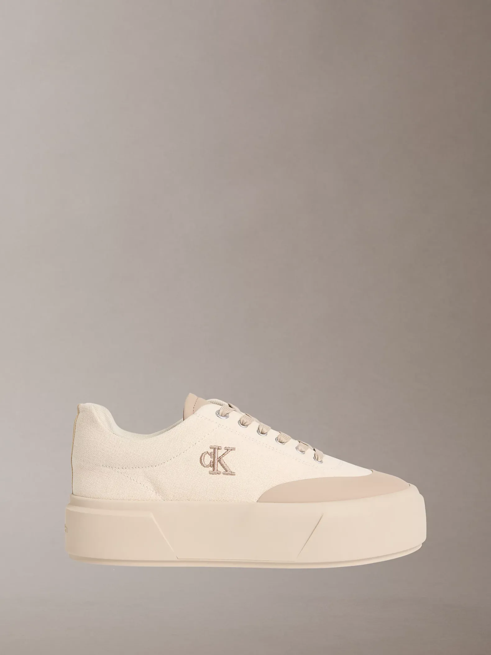 Sienna - Canvas logo-plateausneakers