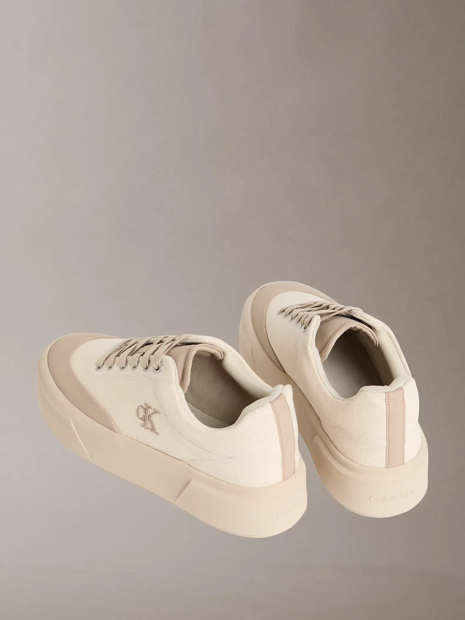 Sienna - Canvas logo-plateausneakers