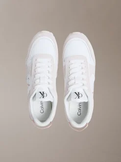Signature hardloopsneakers van suède
