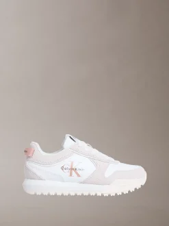 Signature hardloopsneakers van suède