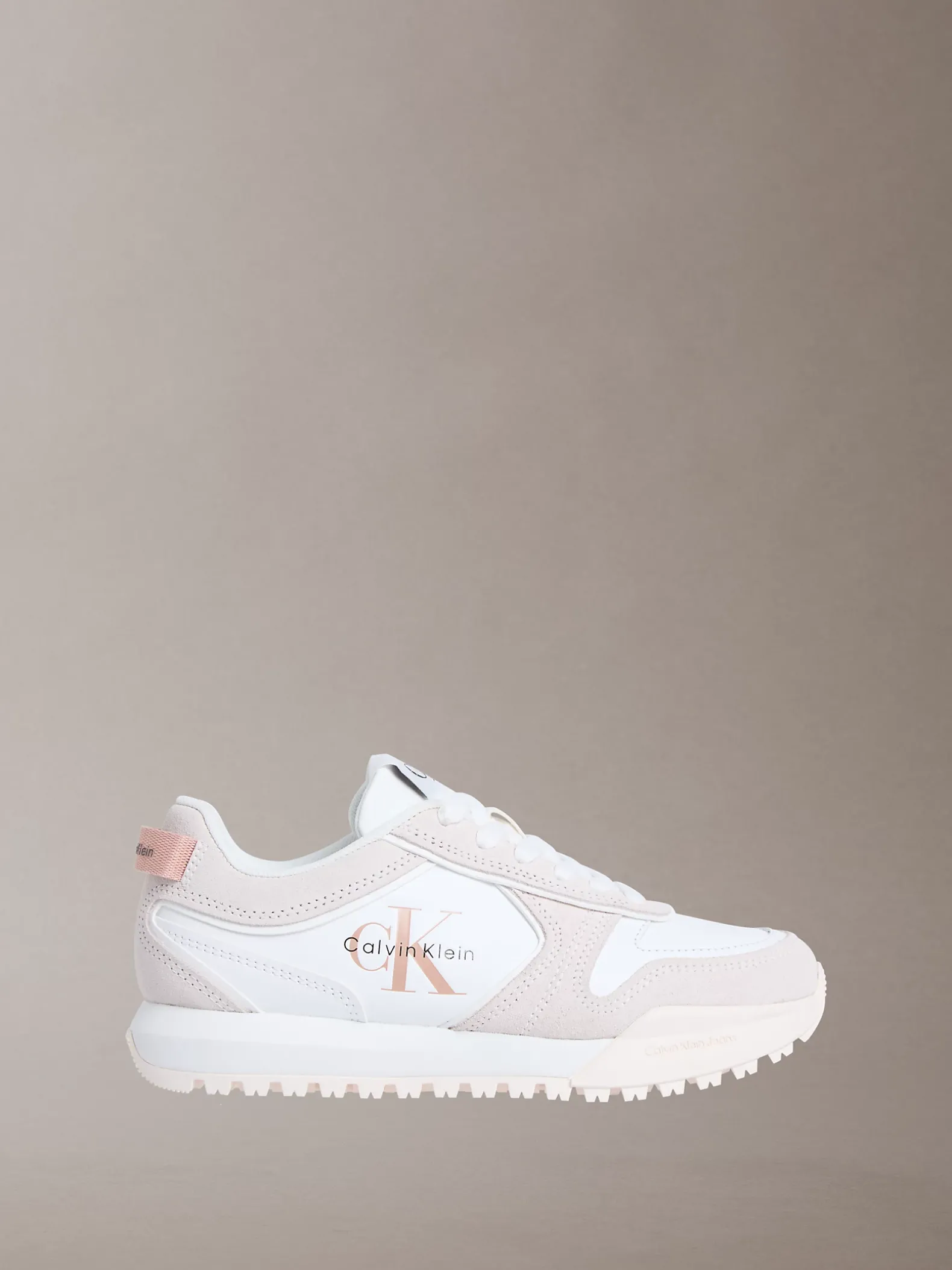 Signature hardloopsneakers van suède