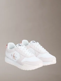 Signature hardloopsneakers van suède