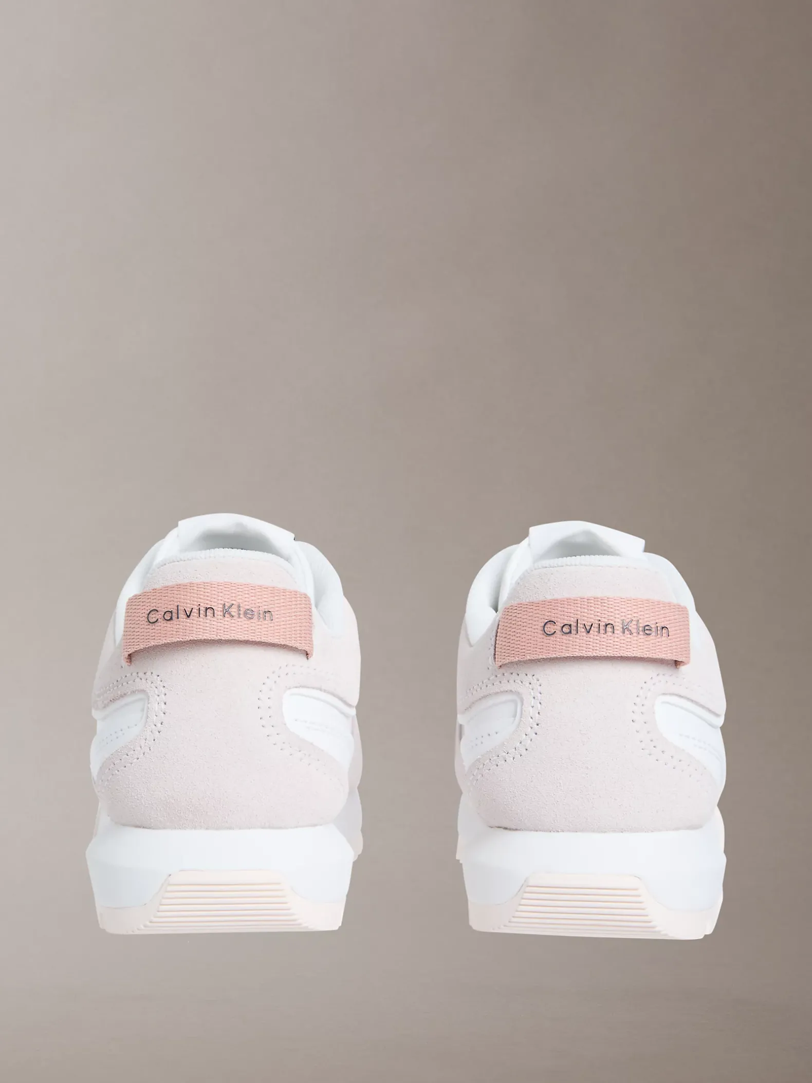 Signature hardloopsneakers van suède