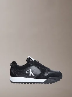 Signature hardloopsneakers van suède